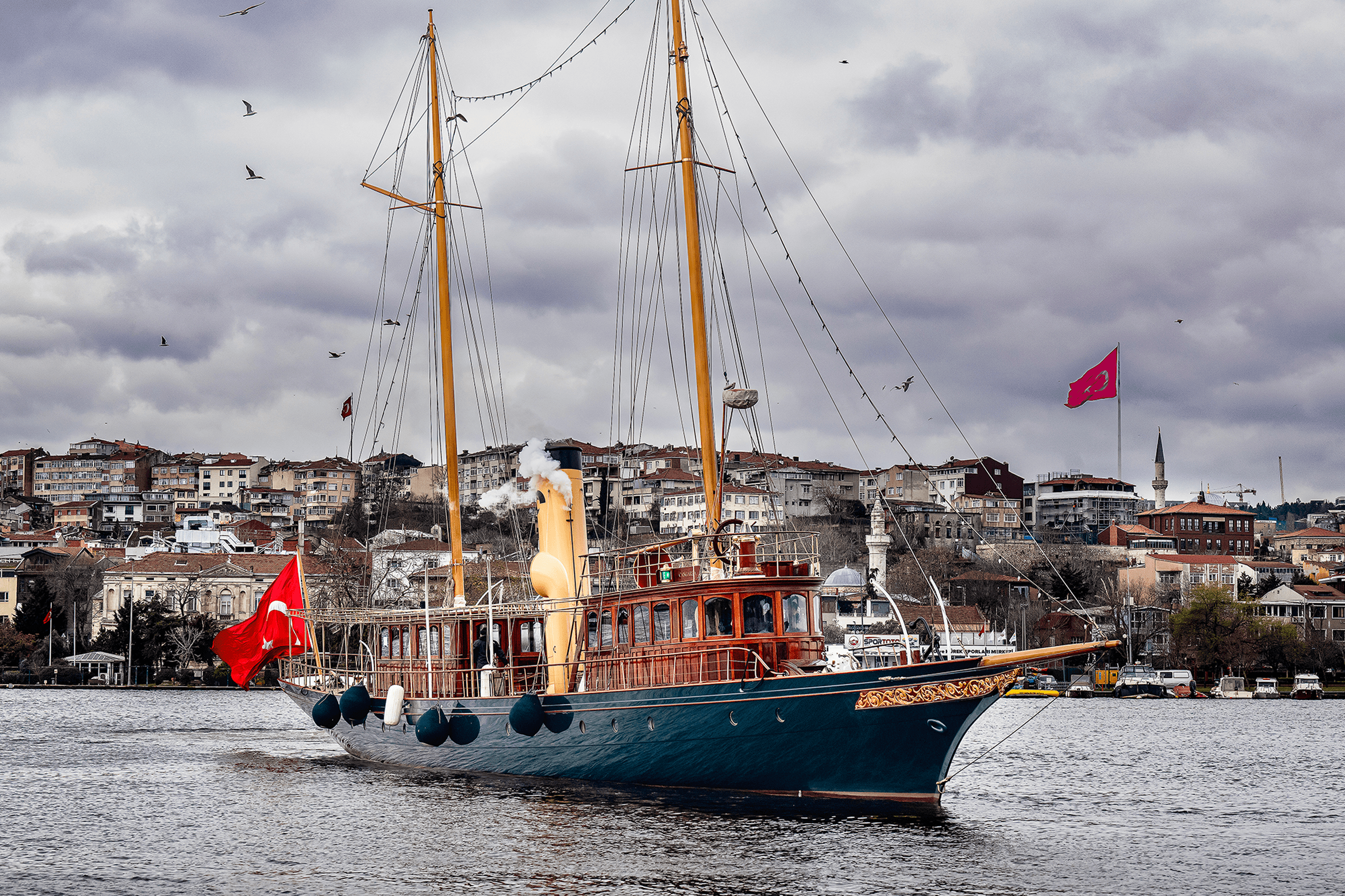 RMK Yachts launches historic steam yacht Cangarda following major restoration