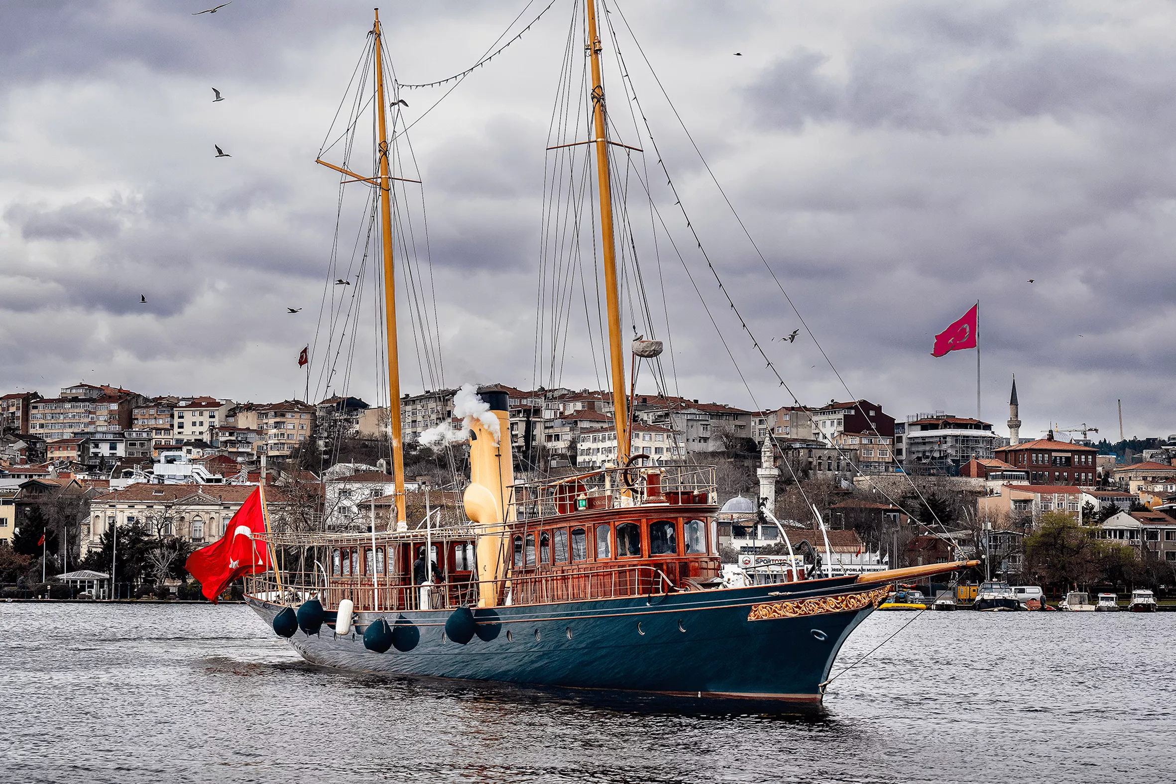 RMK Yachts launches historic steam yacht Cangarda following major restoration